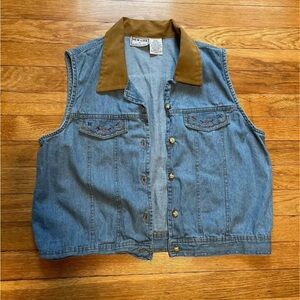 NEW LOOK DEMIN VEST MEDIUM